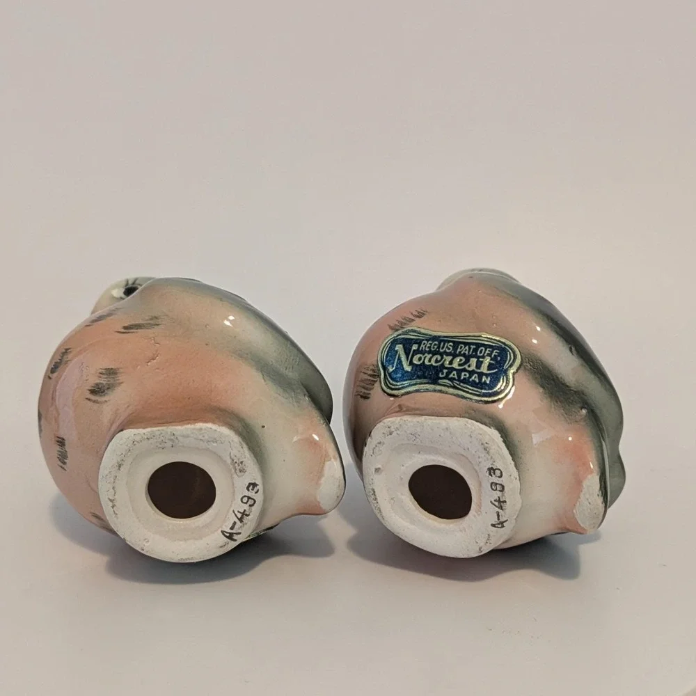 Vintage Norcrest Robin Bird Salt And Pepper Shakers. Made In Japan